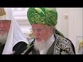 putin talks about israel palestine conflict with russia s religious leaders english subtitles