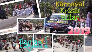 Sambutan Meriah Karnaval Krisik Gandusari Blitar,Kereta kencana,SDN Krisik 4 Bagian 1 Tahun 2019.