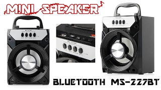 Mini speaker bluetooth MS-227BT