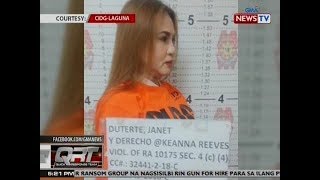 QRT: Artistang si Keanna Reeves, inaresto para sa kasong Cyber Libel