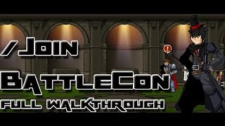 AQW: /join BattleCon Full Walkthrough (BattleCon 2013 Event)