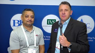 BIC talks with Jose Alas of Tray-Tec Inc. at Downstream 2021