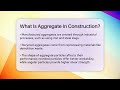 what is aggregate in construction civil engineering explained