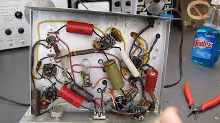 EICO 377 Sine Square Generator. Diagnosis and Repair Part 1