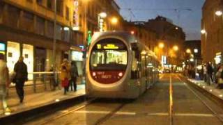 Sirio trams in Florence - Straßenbahnen in Firenze - Villamosok