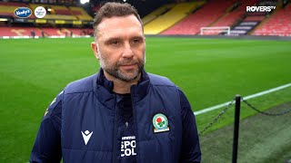 John Eustace post-match interview (A) Watford