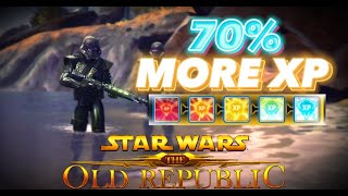 The FASTEST WAY TO  LEVEL UP! - SWTOR Level Guide 2025