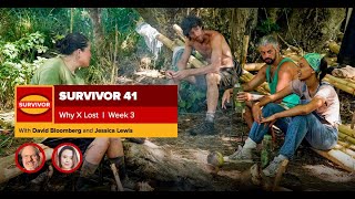 Survivor 41 | Why ___ Lost Episode 3 | David Bloomberg & Jessica Lewis