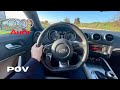 AUDI TTS POV DRIVE - ACCELERATION & SOUND ! 4K