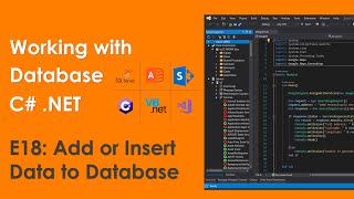 Add Data or Insert Data to Database - Oledb C# .NET E18