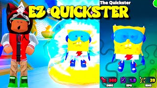 i Got EZ QUICKSTER Mythic in Spongebob Tower Defense! (OP UNIT!)