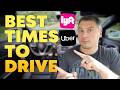 Best Times to Drive for Uber & Lyft in 2026