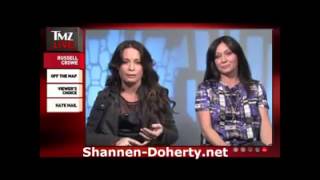 Holly Marie Combs & Shannen Doherty on TMZ Live