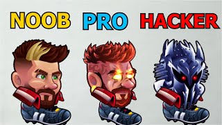 NOOB vs PRO vs HACKER - Head Ball 2