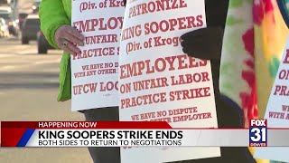 King Soopers strike ends, negotiations restart