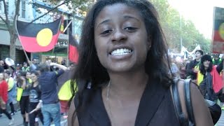 Stop The Forced Closure of Aboriginal Communities rally (Melbourne) - Voxpop #1