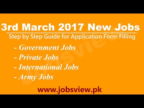 latest jobs in pakistan 3rd march 2017 Jobs View Pakistan latest jobs in pakistan 3rd march 2017 Jobs View Pakistan