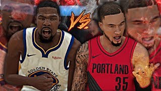 NBA 2K19 MyCAREER - GSW NEEDS KD! LVP vs KD CRAZY BATTLE! Warriors Are BREAKING UP?!