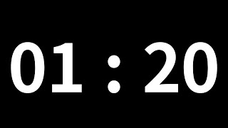 1분 20초  타이머   1 minute 20 second timer 80 second timer