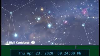 See the Southern Cross above Cayman!