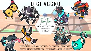 Aggro Digital Showdown | 1300 TMR Competitive Highlight | TemTem PvP Gameplay.