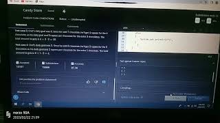 Candy Store starter 78 CodeChef Solution in java#sarthak096🔥👆.