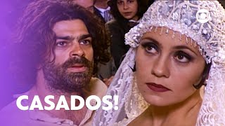 Catarina e Petruchio se casam no amor e no ódio! | O Cravo e a Rosa | TV Globo