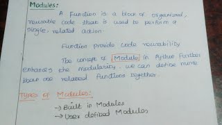 Modules and Packages in python tamil | User defined modules in tamil | Built in modules in tamil