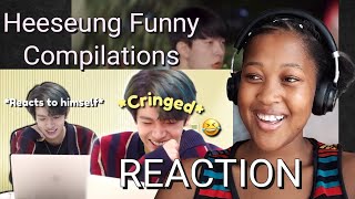 He actually is a Stress Reliever | Heeseung Compilations Reaction