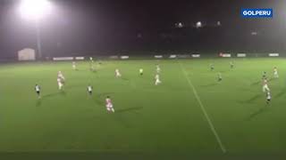 Rodrigo Vilca anotó su primer gol con el Newcastle Sub 23