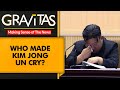 Gravitas: Watch: Kim Jong Un breaks down into tears