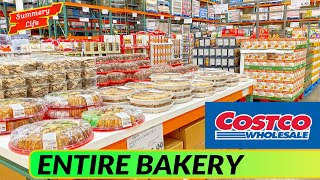 NEW COSTCO ENTIRE BAKERY - CAKES - BREAD - COOKIES - WAFFLES SWEET TREATS - CHEESECAKES