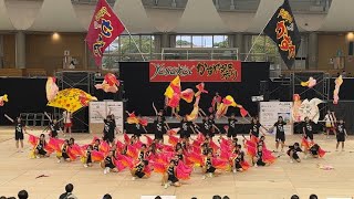 粕屋東中中学連輝龍天翔YOSAKOIかすや祭り2023.10.07土曜日