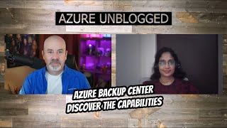 Azure Backup Center - Discover backup capabilities