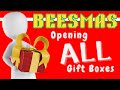 Beesmas 🎁 Opening *ALL* Gift Boxes 🐝 Bee Swarm Simulator