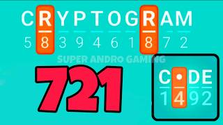 CRYPTOGRAM 721