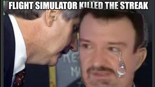 DSP Dent Streak Ends Due To Microsoft Flight Walking Simulator. The Helicopter Mistreated Him