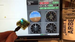 Testing a CC3D flight controller board with Librepilot GCS