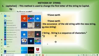CS11 Chapter 06 Strings in Python Video 04 String methods