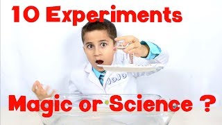 10 Impressive Science Experiments that look like Magic  JoJo's Science Show