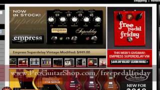 Free Pedal Friday - Lovepedal Kanji Eternity Overdrive