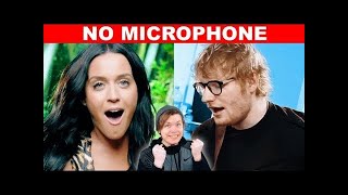 Famous Singers' UNEDITED VOICES