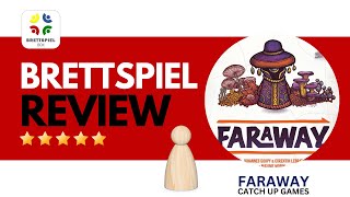 Regeln und Kurzreview - Brettspielbox - Brettspiel Faraway - Catch up Games