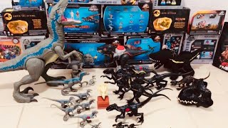 INDORAPTOR vs BLUE!! SÚPER COLECCIÓN!! CAMP CRETACEOUS!! JURASSIC WORLD!! SORTEO de NAVIDAD!!