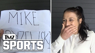 Joanna Jedrzejczyk On Mike Krzyzewski Is Azkwsome! | TMZ Sports