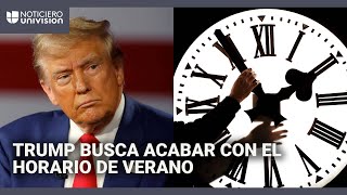 ¿Fin del horario de verano? Trump insiste en eliminar el cambio al considerarlo “costoso” para EEUU