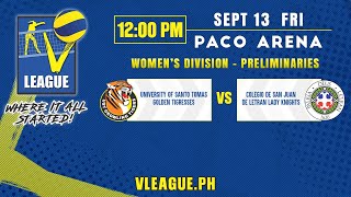 UST vs. CSJL - Full Match | Preliminaries | 2024 V-League Collegiate Challenge Women's Division