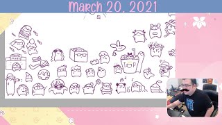 [03/20/2021] drawing my friends | music | friday night funkin' | league