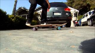 The physics behind doing a kickflip on a skateboard