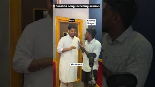 Did you noticed that bow sound? | Baashha Paru Song Recording!